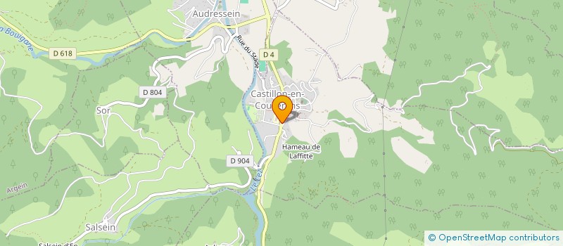localisation de l'entreprise MADAME NATHALIE DESSERPRY à CASTILLON-EN-COUSERANS
