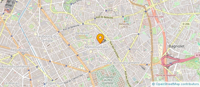 localisation de l'entreprise MADAME NATHALIE DESVERCHERE  PARIS