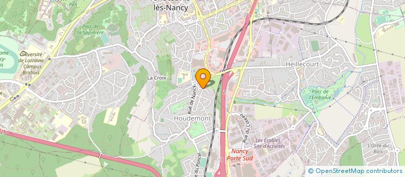 localisation de l'entreprise MADAME NATHALIE DEVALCKENAERE  HOUDEMONT