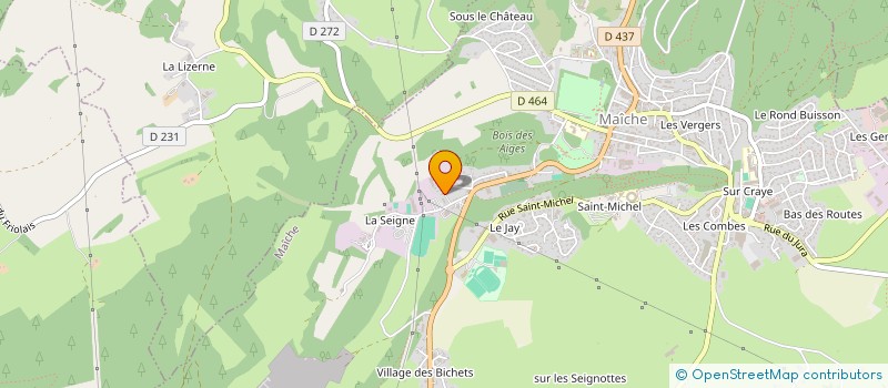 localisation de l'entreprise MADAME NATHALIE DEVAUX à CERNAY-L'EGLISE