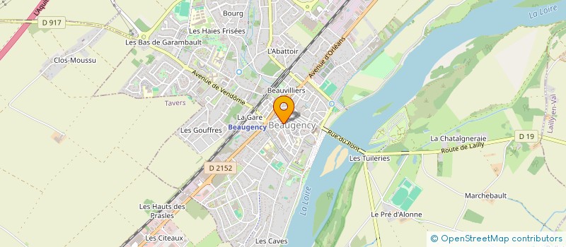 localisation de l'entreprise MADAME NATHALIE DEVEL à BEAUGENCY