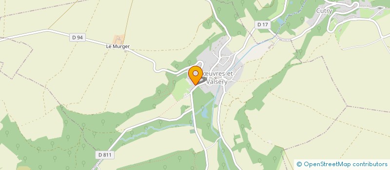 localisation de l'entreprise MADAME NATHALIE DEVERRE  CUVRES-ET-VALSERY