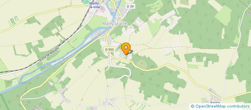 localisation de l'entreprise MADAME NATHALIE DEWEVRE à MAILLY-LA-VILLE