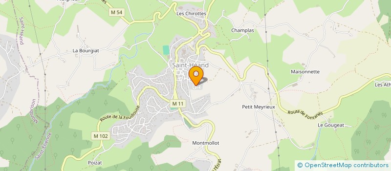 localisation de l'entreprise MADAME NATHALIE DI-JORIO  SAINT-HEAND