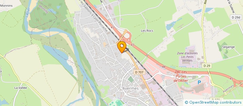 localisation de l'entreprise MADAME NATHALIE DIAS  AVERMES