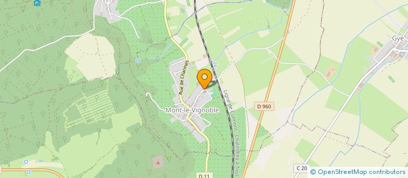 localisation de l'entreprise MADAME NATHALIE DIDELOT  MONT-LE-VIGNOBLE