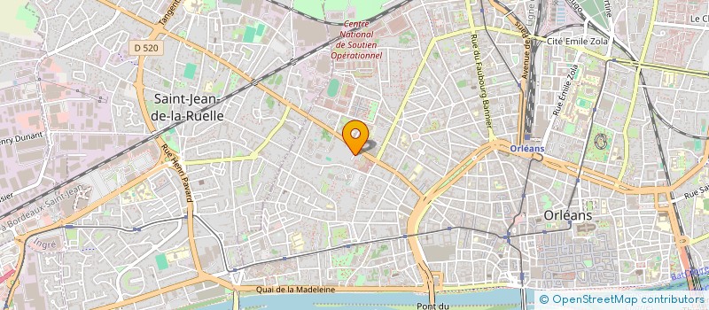 localisation de l'entreprise MADAME NATHALIE DJAMBAS à ORLEANS