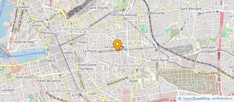 localisation de l'entreprise MADAME NATHALIE DJAOUI à MARSEILLE