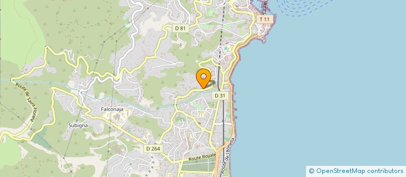 localisation de l'entreprise MADAME NATHALIE DOLCEROCCA à BASTIA