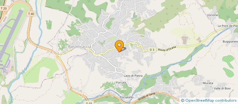 localisation de l'entreprise MADAME NATHALIE DOMARLE à BASTELICACCIA