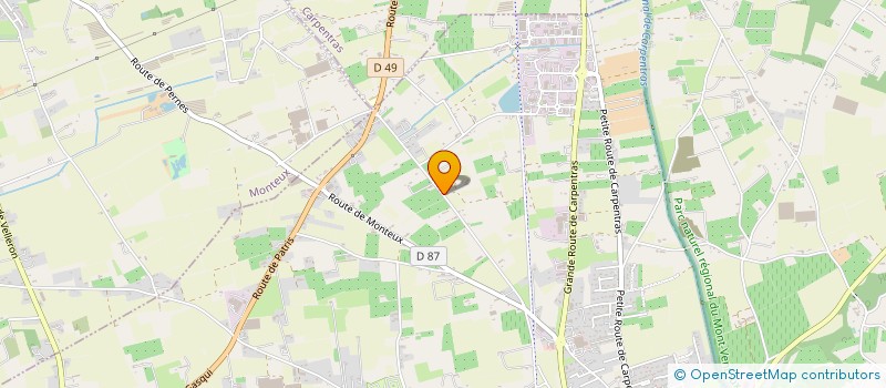 localisation de l'entreprise MADAME NATHALIE DONDOGLIO  PERNES-LES-FONTAINES