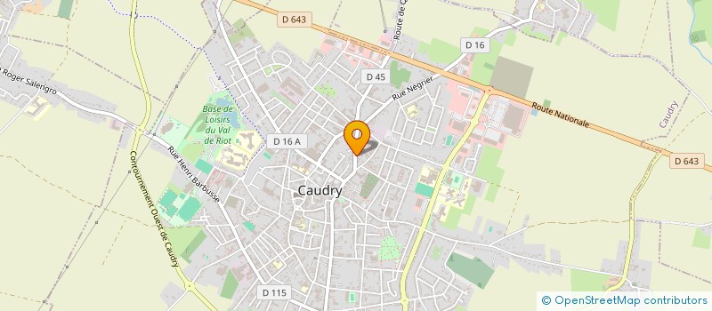 localisation de l'entreprise MADAME NATHALIE DORDAIN à CAUDRY