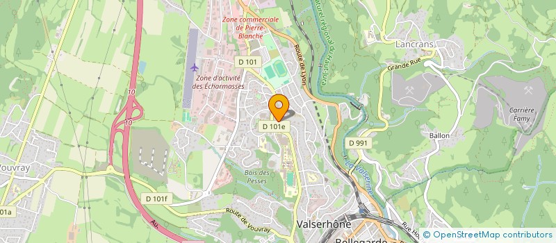 localisation de l'entreprise MADAME NATHALIE DORNE à VALSERHONE