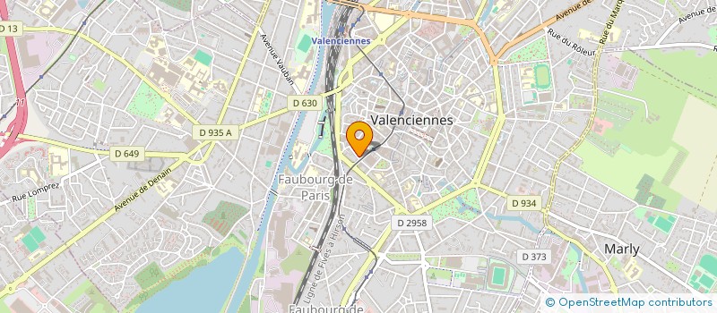 localisation de l'entreprise MADAME NATHALIE DOTTEL  VALENCIENNES