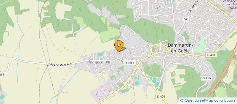 localisation de l'entreprise MADAME NATHALIE DOUANG PRASEUTH  LONGPERRIER