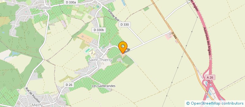 localisation de l'entreprise MADAME NATHALIE DOYARD  SAINT-THIERRY