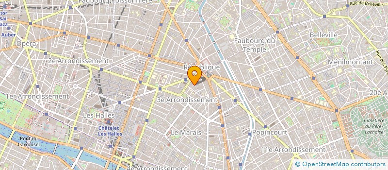 localisation de l'entreprise MADAME NATHALIE DRAGOS  PARIS