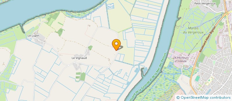 localisation de l'entreprise MADAME NATHALIE DREVILLON  SAINT-NAZAIRE-SUR-CHARENTE