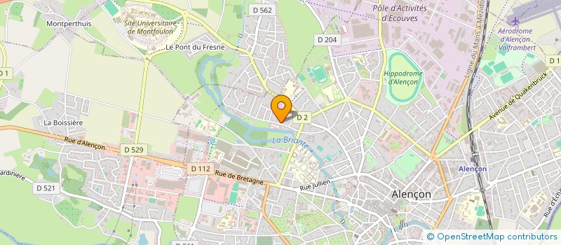 localisation de l'entreprise MADAME NATHALIE DROUET à ALENCON