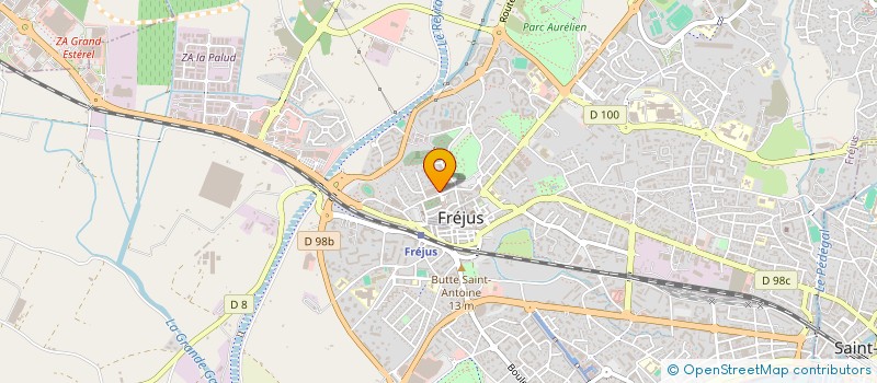 localisation de l'entreprise MADAME NATHALIE DRYEPONDT  FREJUS
