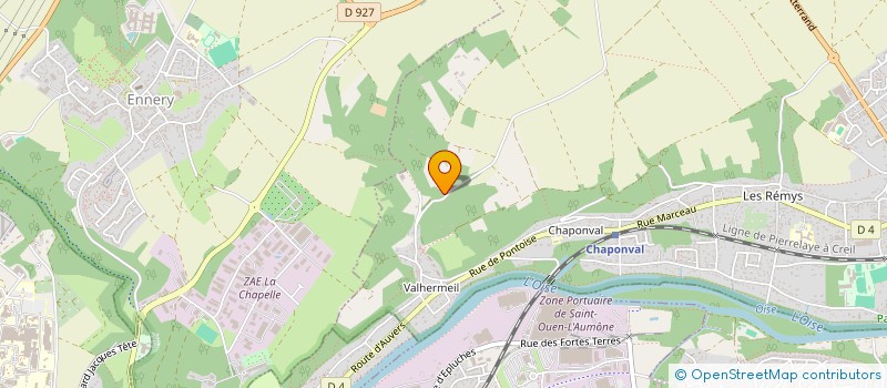 localisation de l'entreprise MADAME NATHALIE DUARTE à AUVERS-SUR-OISE