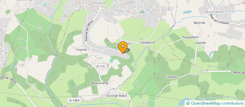 localisation de l'entreprise MADAME NATHALIE DUBET  FARGUES-SAINT-HILAIRE