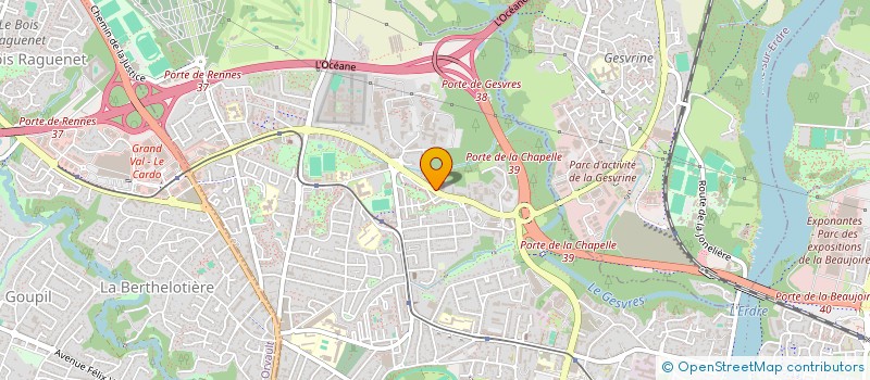 localisation de l'entreprise MADAME NATHALIE DUBOIS à NANTES