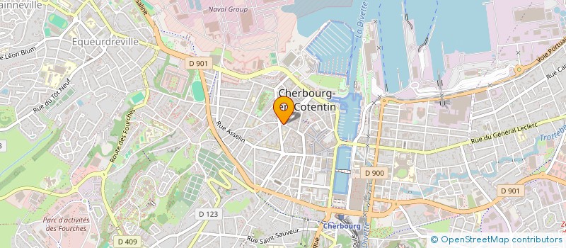 localisation de l'entreprise MADAME NATHALIE DUBOST à CHERBOURG-EN-COTENTIN