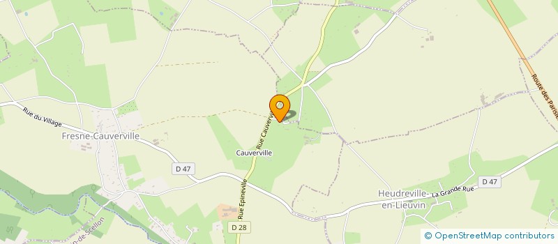 localisation de l'entreprise MADAME NATHALIE DUBUS  FRESNE-CAUVERVILLE