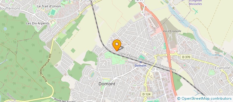 localisation de l'entreprise MADAME NATHALIE DUCH à DOMONT
