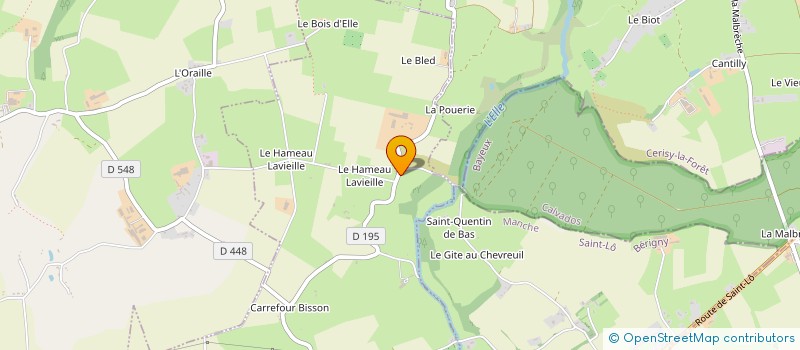 localisation de l'entreprise MADAME NATHALIE DUCHEMIN  SAINT-GEORGES-D'ELLE