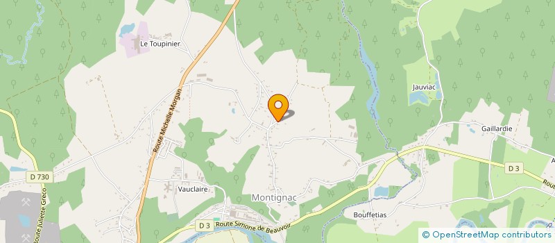 localisation de l'entreprise MADAME NATHALIE DUCOURNEAU  MONTPON-MENESTEROL