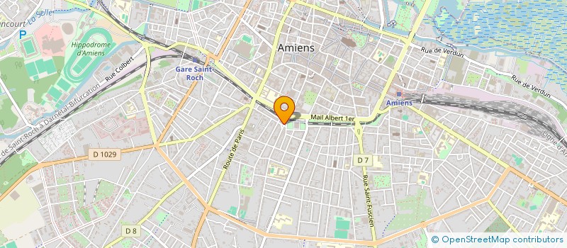 localisation de l'entreprise MADAME NATHALIE DUCROCQ  AMIENS