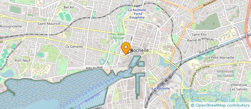 localisation de l'entreprise MADAME NATHALIE DUEDAL à LA ROCHELLE