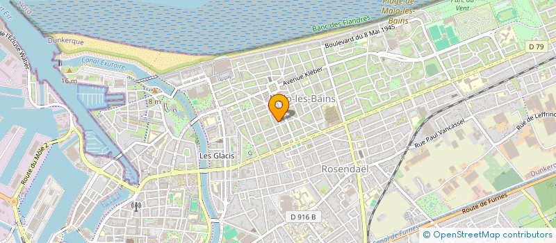 localisation de l'entreprise MADAME NATHALIE DUFAYS à DUNKERQUE