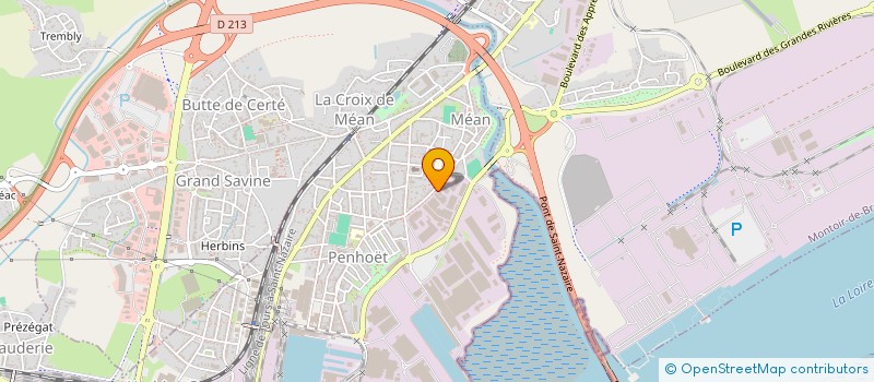 localisation de l'entreprise MADAME NATHALIE DUFOUR à SAINT-NAZAIRE