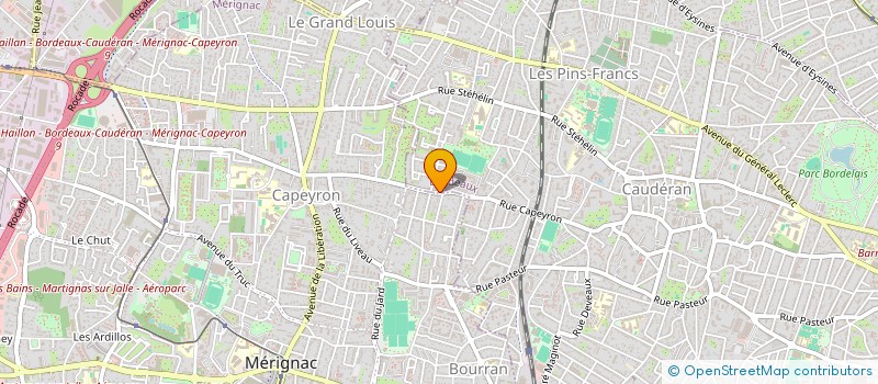 localisation de l'entreprise MADAME NATHALIE DUFOUR à BORDEAUX