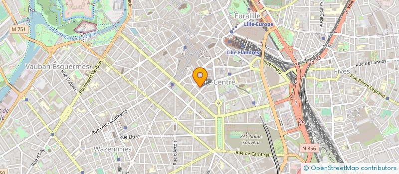 localisation de l'entreprise MADAME NATHALIE DUFOUR à LILLE