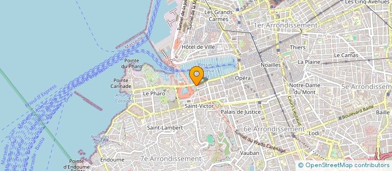 localisation de l'entreprise MADAME NATHALIE DUFOURC à MARSEILLE