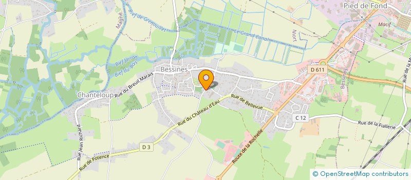 localisation de l'entreprise MADAME NATHALIE DUGAS  BESSINES