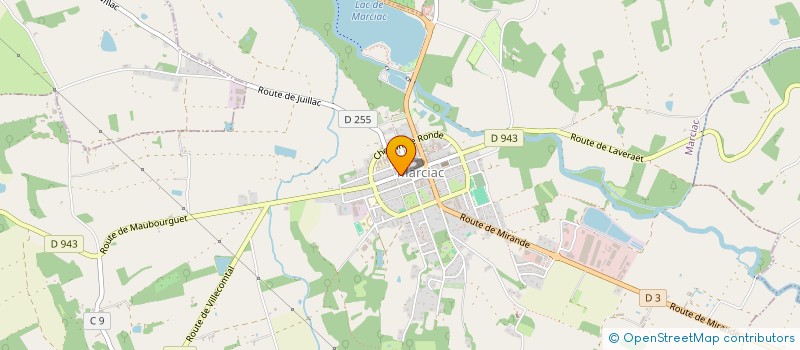 localisation de l'entreprise MADAME NATHALIE DUMAINE à MARCIAC