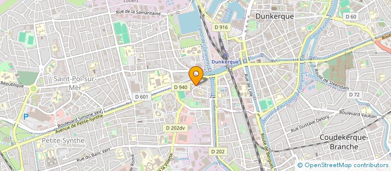 localisation de l'entreprise MADAME NATHALIE DUMAS à DUNKERQUE