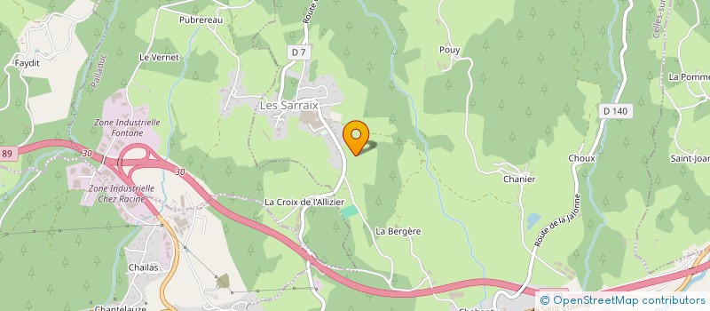 localisation de l'entreprise MADAME NATHALIE DUMESNIL à CELLES-SUR-DUROLLE