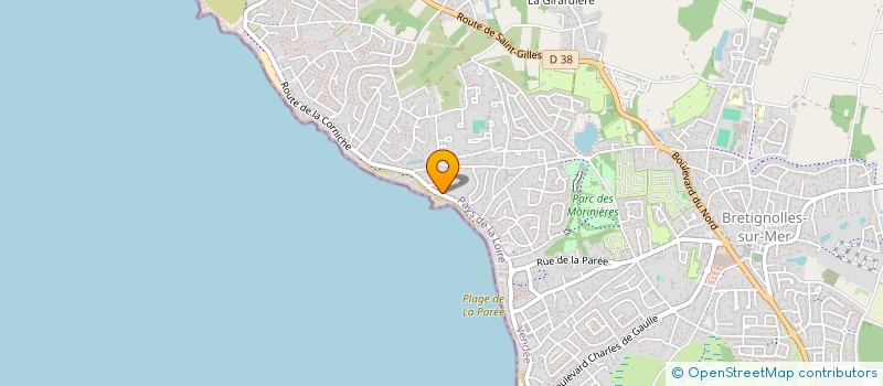 localisation de l'entreprise MADAME NATHALIE DUMINIL à BRETIGNOLLES-SUR-MER