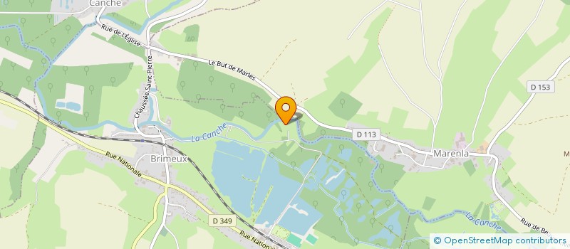 localisation de l'entreprise MADAME NATHALIE DUMONT  BRIMEUX