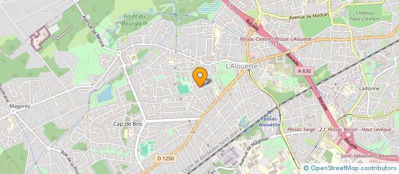 localisation de l'entreprise MADAME NATHALIE DUMONT à PESSAC