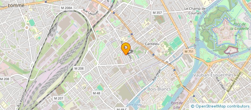 localisation de l'entreprise MADAME NATHALIE DUMONT à LILLE