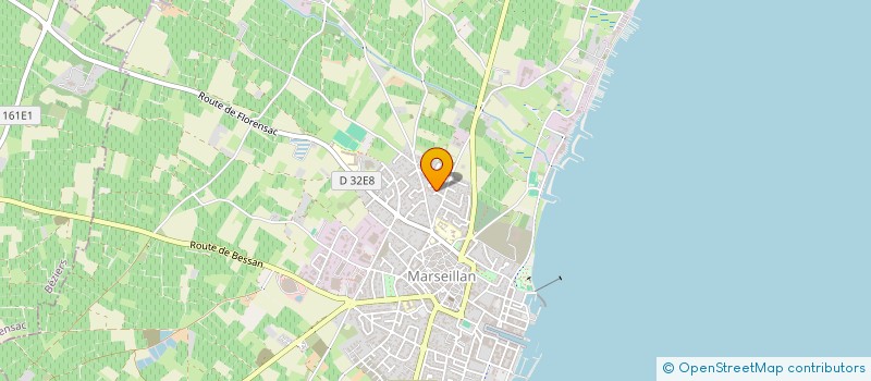 localisation de l'entreprise MADAME NATHALIE DUMONTET à MARSEILLAN