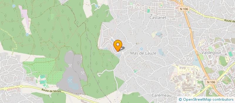 localisation de l'entreprise MADAME NATHALIE DUMONTIER  NIMES