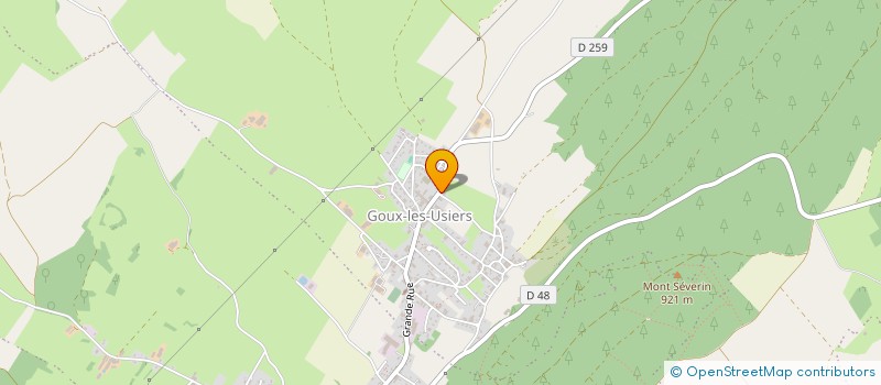 localisation de l'entreprise MADAME NATHALIE DUPAIN à VAL D'USIERS